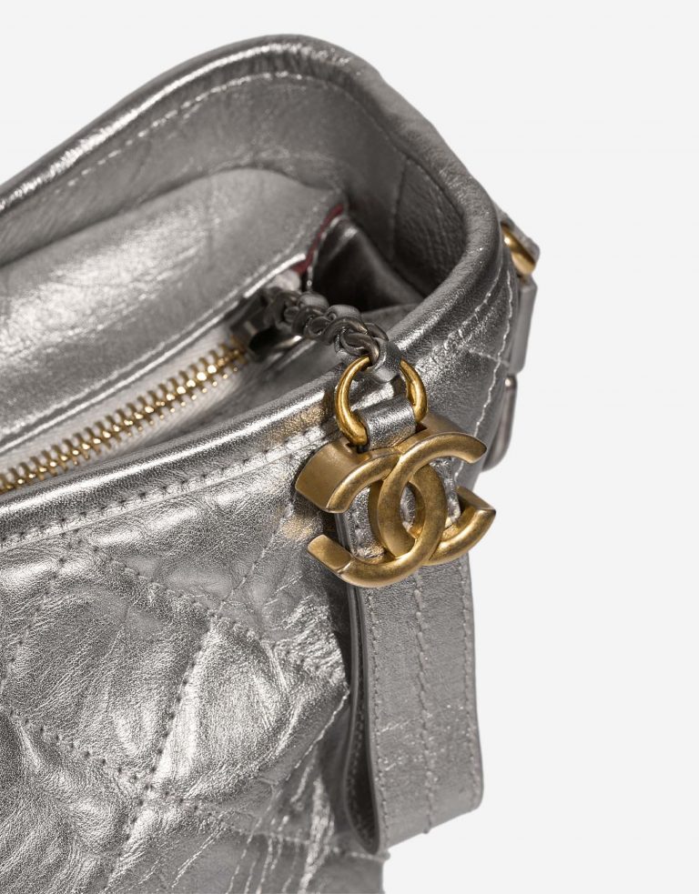 Chanel Gabrielle Large Silver Closing System  | Sell your designer bag on Saclab.com