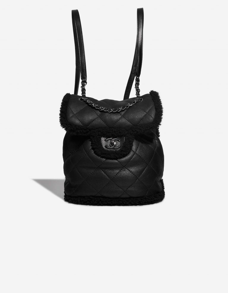 Chanel Backpack Black Front  | Sell your designer bag on Saclab.com