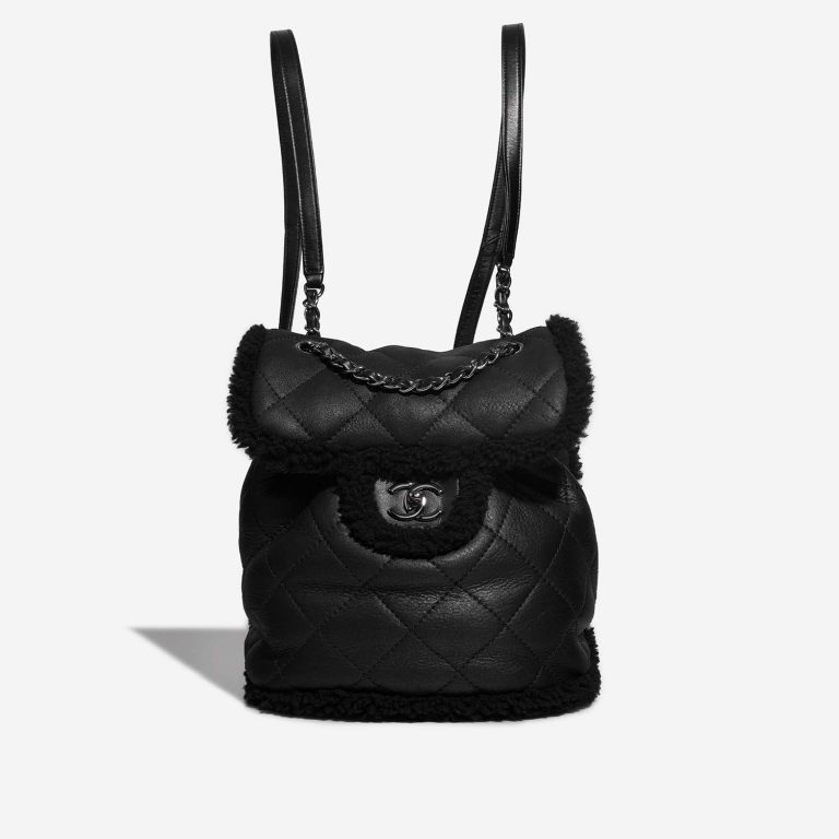 Chanel Backpack Black Front  S | Sell your designer bag on Saclab.com