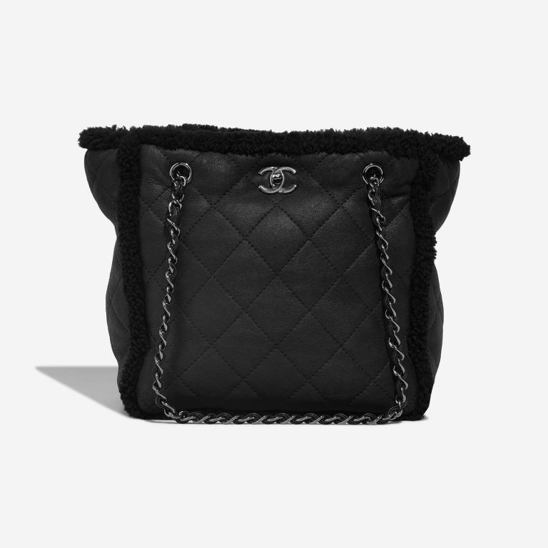 Chanel ShoppingTote Medium Black Front  S | Sell your designer bag on Saclab.com