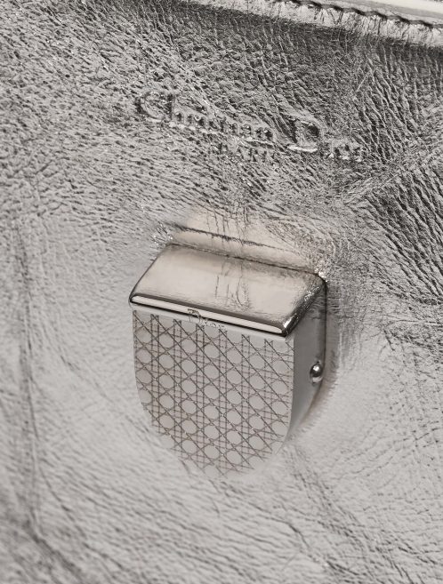 Dior Diorever Medium Silver-White Logo  | Sell your designer bag on Saclab.com