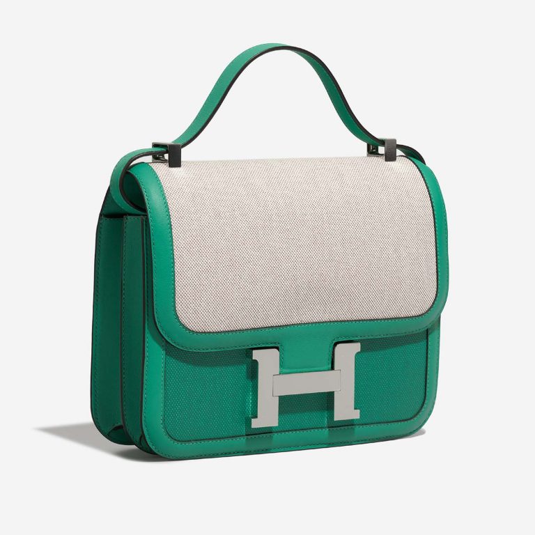 Hermès Constance 24 Swift / Toile Vert Jade | Sell your designer bag