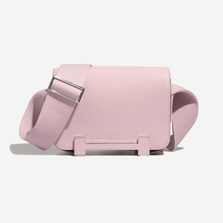 Hermès Geta MauvePale Front  | Sell your designer bag on Saclab.com