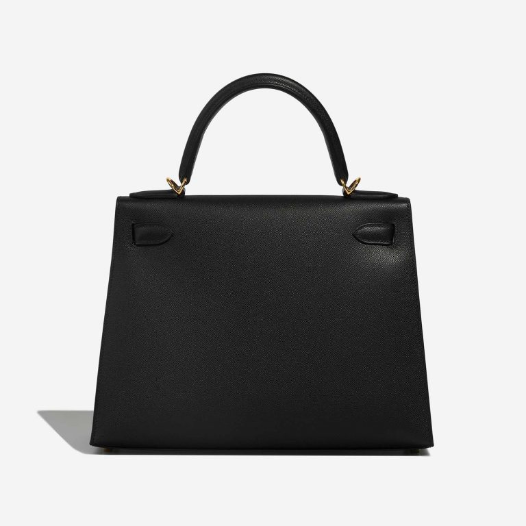 Hermès Kelly 28 Black Back | Sell your designer bag on Saclab.com