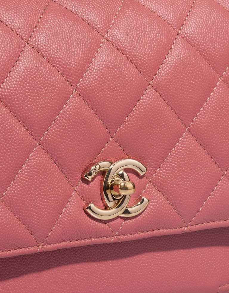 Chanel BusinessAffinity Medium PInk Closing System  1 | Sell your designer bag on Saclab.com