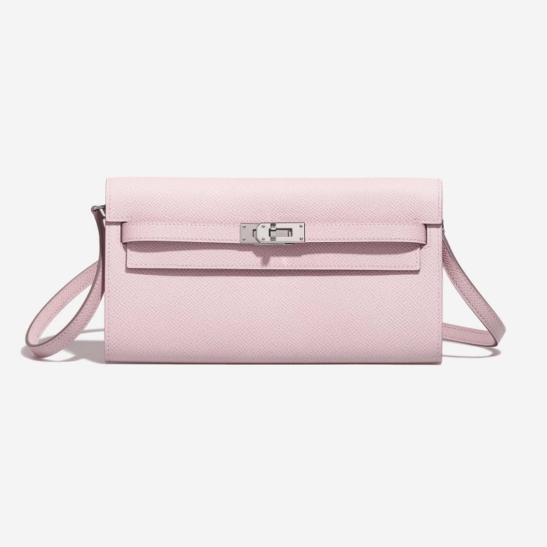 Hermès Kelly ToGo MauvePale Front  | Sell your designer bag on Saclab.com