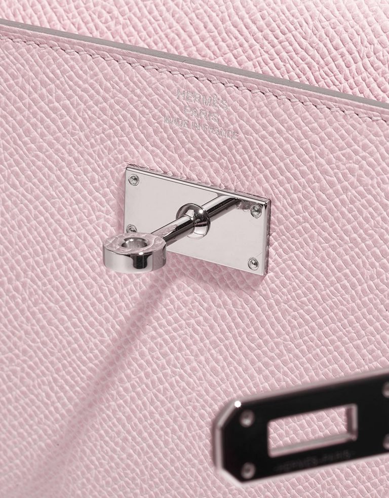 Hermès Kelly ToGo MauvePale Logo  | Sell your designer bag on Saclab.com