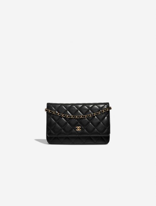 Chanel Timeless WalletOnChain Black Front  | Sell your designer bag on Saclab.com