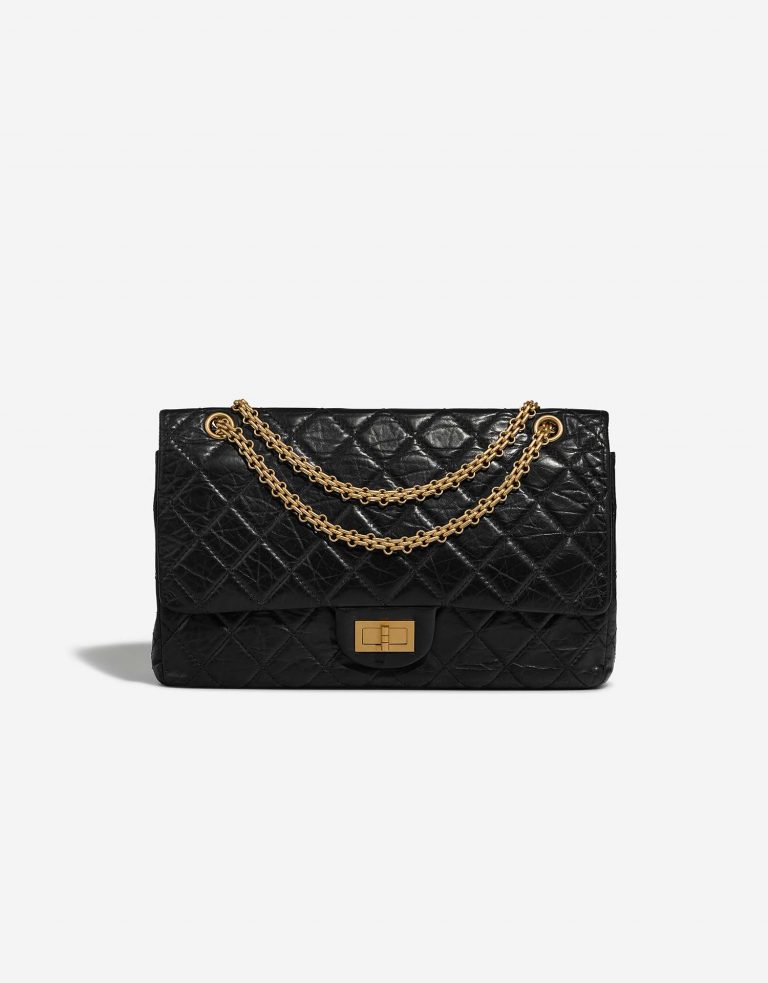 Chanel 255 227 Black Front  | Sell your designer bag on Saclab.com