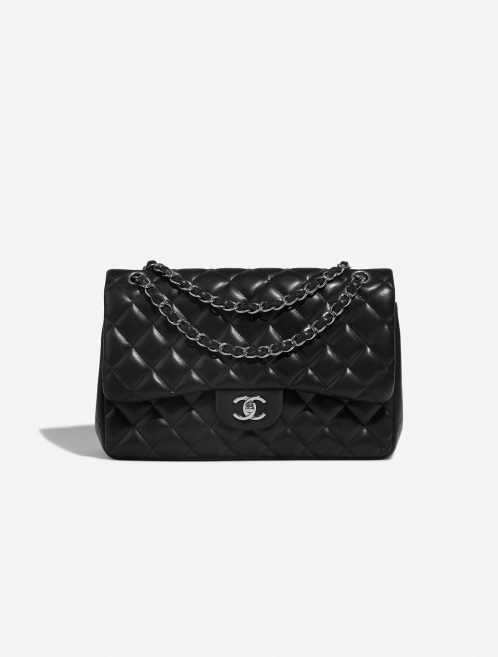 Chanel Timeless Jumbo Black Front  | Sell your designer bag on Saclab.com