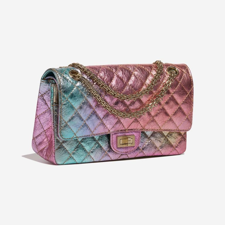 Chanel 255Reissue 224 Multicolour Side Front | Sell your designer bag on Saclab.com