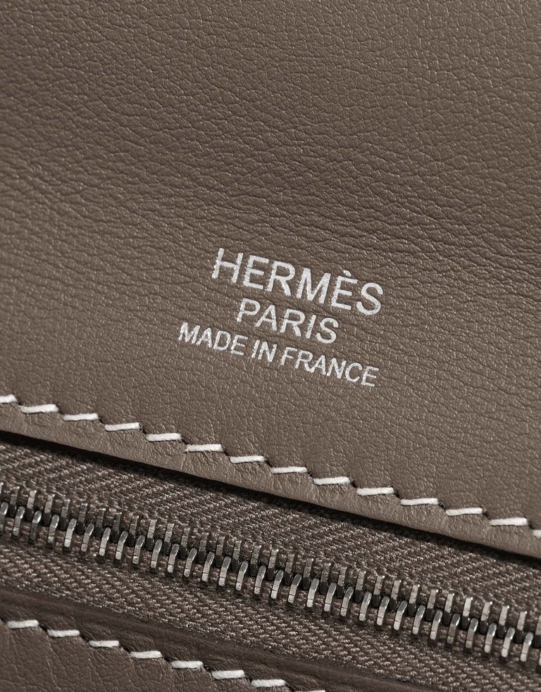 Hermès  29 Etoupe Logo  | Sell your designer bag on Saclab.com