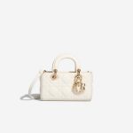 Dior LadyD-Joy Micro Cream Front  | Sell your designer bag on Saclab.com