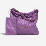 Chanel 22 Medium Liliac Front  | Sell your designer bag on Saclab.com
