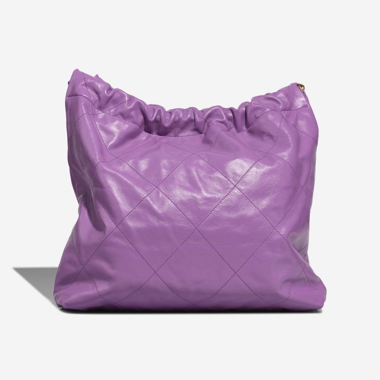 Chanel 22 Medium Liliac Back  | Sell your designer bag on Saclab.com