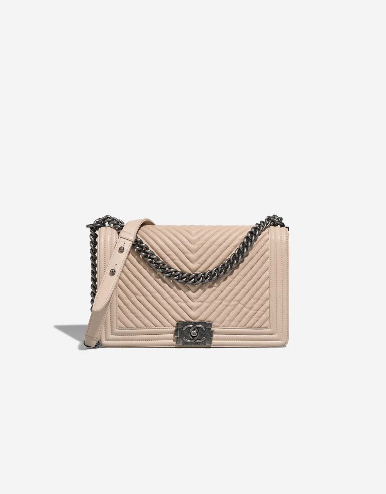 【ヴィンテージ】Rank:S☆Chanel Cream Boy Medium Series27 Bag Chanel cream boy bag ALL0102 – Luxury Promise