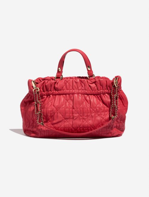 Pre-owned Dior bag Shopper Medium Lamb Red Red | Sell your designer bag on Saclab.com