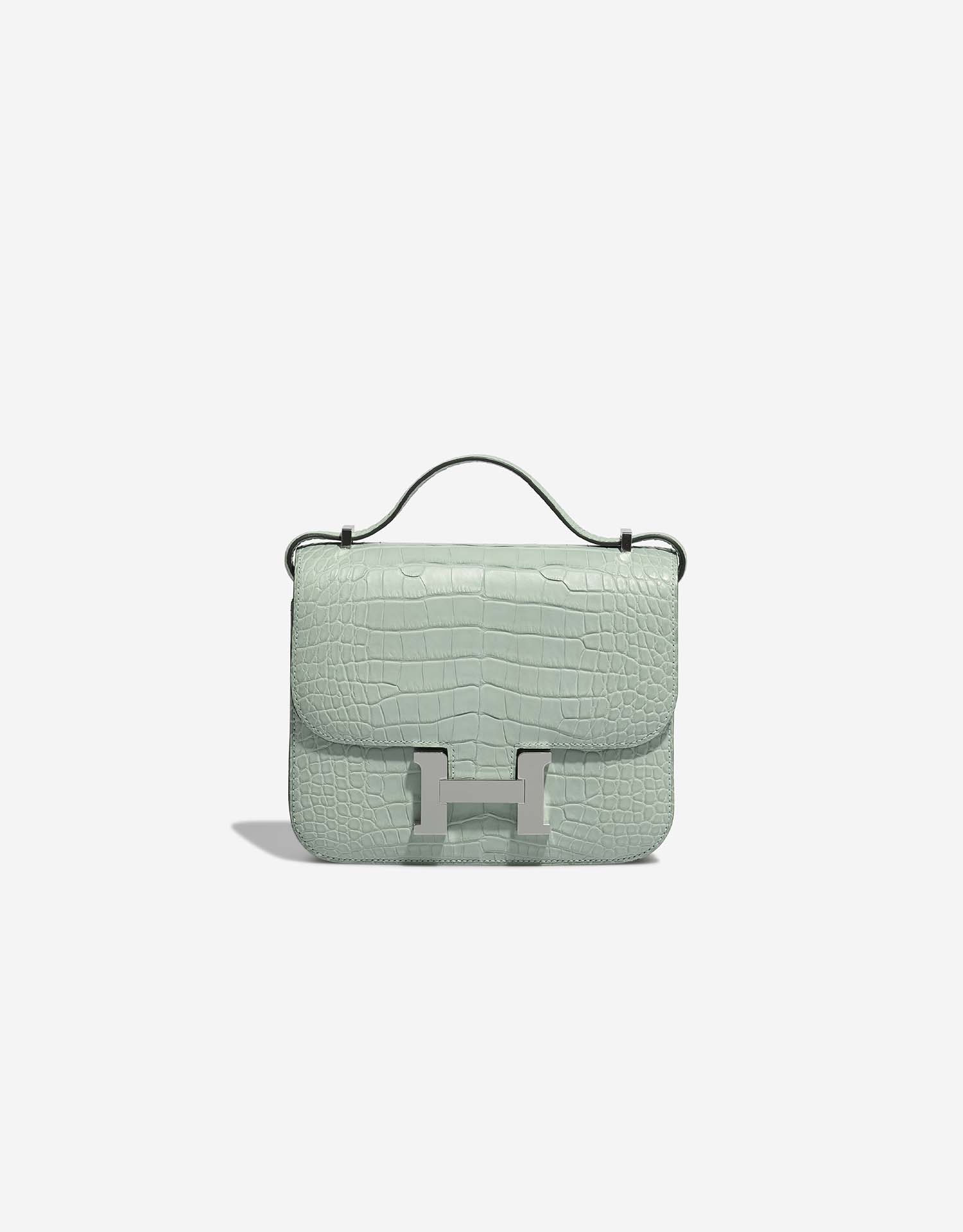 Hermès Constance 18 Matte Alligator Vert d'Eau | SACLÀB