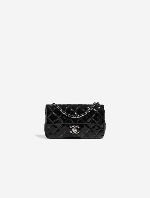 Chanel Timeless MiniRectangular Black Front  | Sell your designer bag on Saclab.com