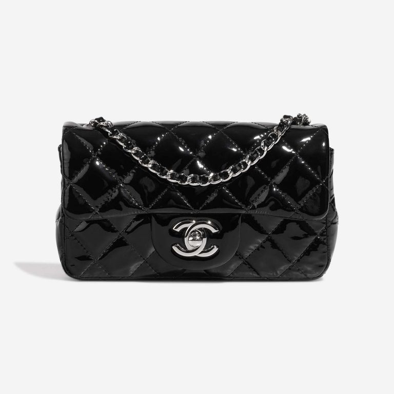 Chanel Timeless MiniRectangular Black Front  S | Sell your designer bag on Saclab.com