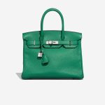 Hermès BirkinVerso 30 VertVertigo-VertFonce Front  | Sell your designer bag on Saclab.com