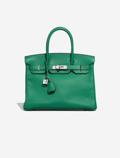 Hermès BirkinVerso 30 VertVertigo-VertFonce Front  | Sell your designer bag on Saclab.com