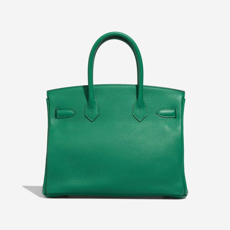 Hermès BirkinVerso 30 VertVertigo-VertFonce Back  | Sell your designer bag on Saclab.com