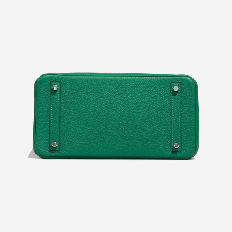 Hermès BirkinVerso 30 VertVertigo-VertFonce Bottom  | Sell your designer bag on Saclab.com