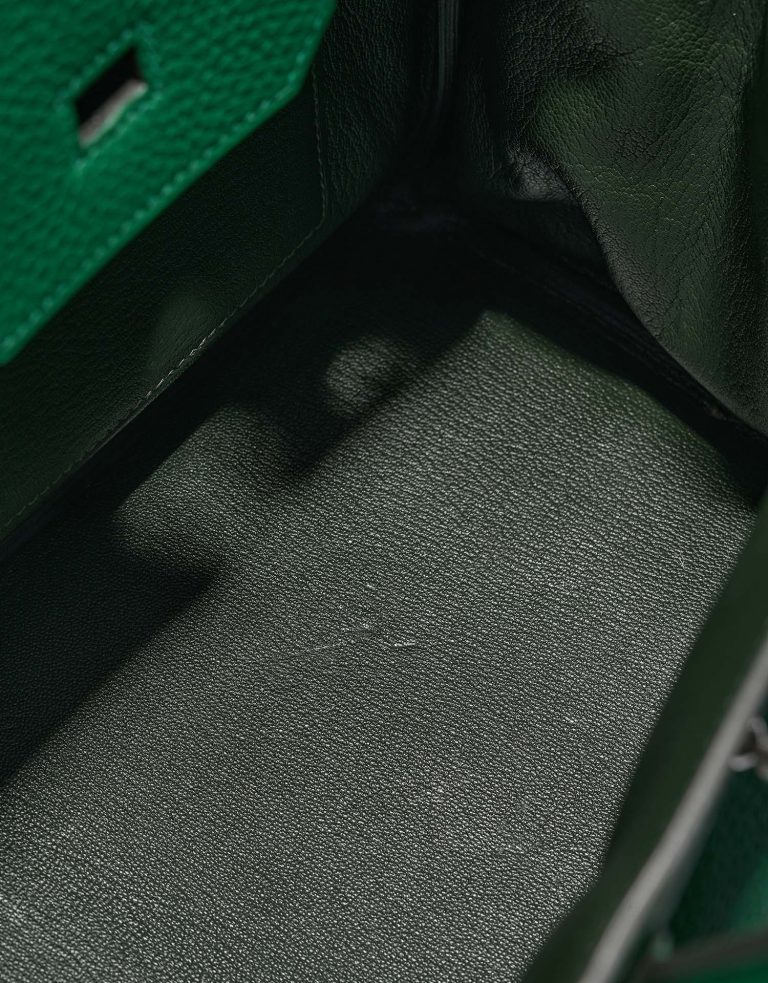 Hermès BirkinVerso 30 VertVertigo-VertFonce signs of wear | Sell your designer bag on Saclab.com