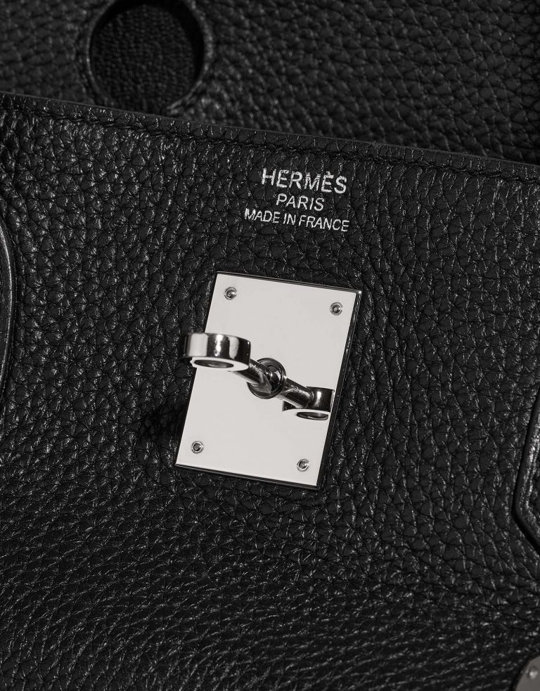 Hermès Birkin 40 Black Logo  | Sell your designer bag on Saclab.com