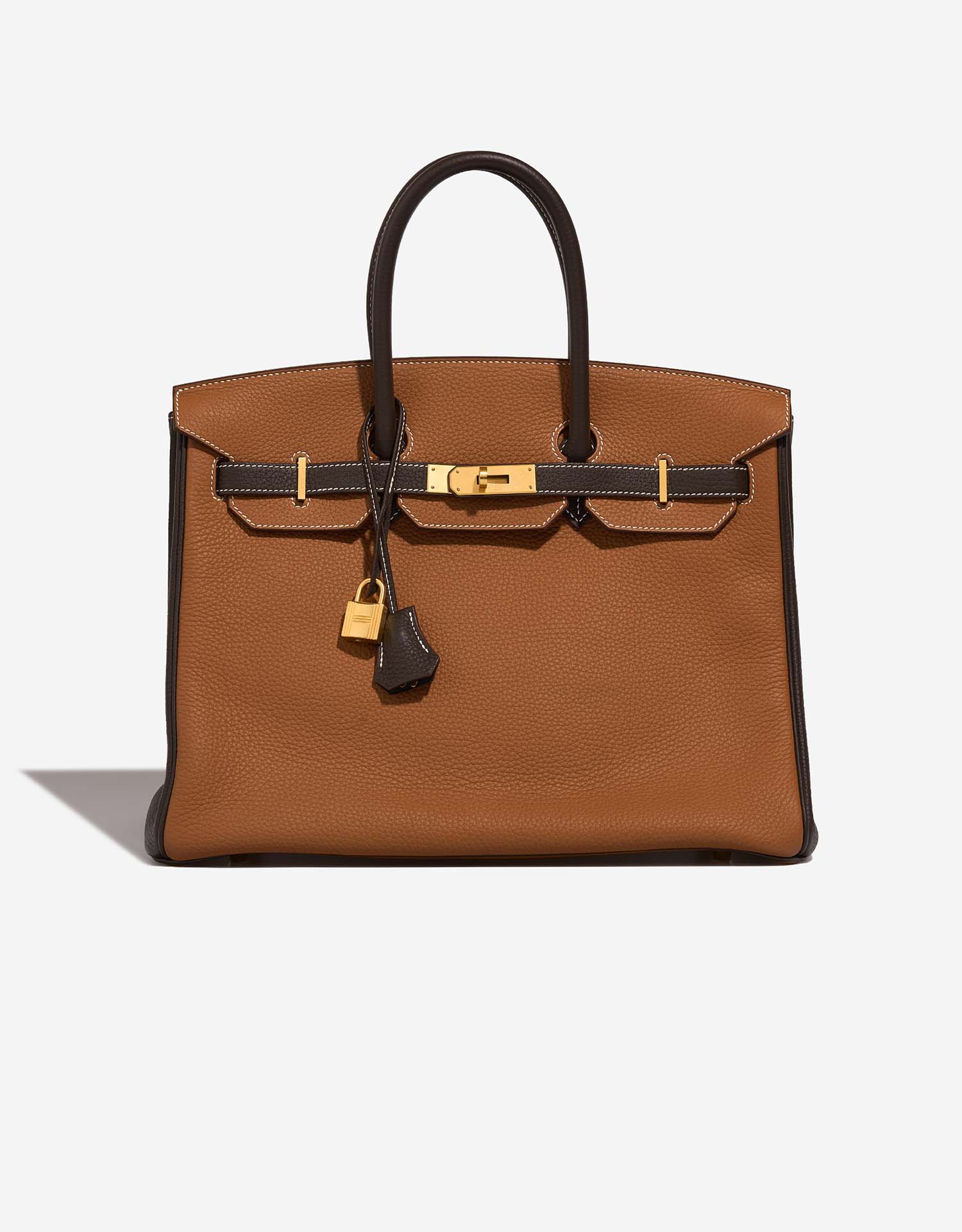 Hermès Birkin HSS 35 Togo Gold / Chocolate | SACLÀB