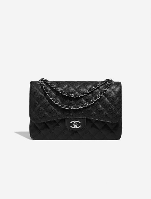 Pre-owned Chanel bag Timeless Jumbo Caviar Black Black | Sell your designer bag on Saclab.com