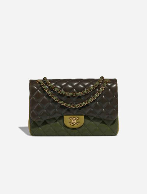 Chanel Timeless Jumbo Green Front  | Sell your designer bag on Saclab.com