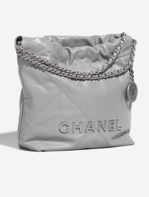 Chanel 22 Mini GrisClair Side Front  | Sell your designer bag on Saclab.com