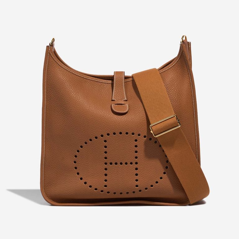 Hermès Evelyne 33 Gold Front  S | Sell your designer bag on Saclab.com