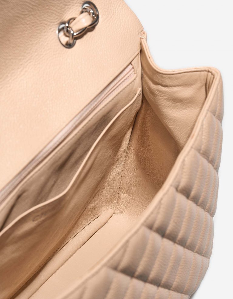 Chanel Timeless Jumbo Beige Inside  | Sell your designer bag on Saclab.com
