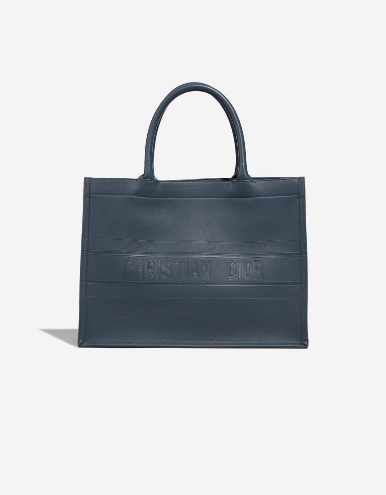 Dior BookTote Medium Blue Front  | Sell your designer bag on Saclab.com