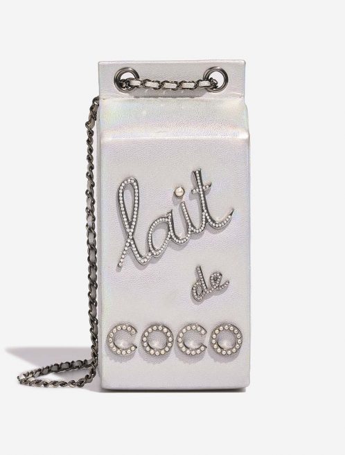 Chanel MilkCarton Silver Front  S | Sell your designer bag on Saclab.com