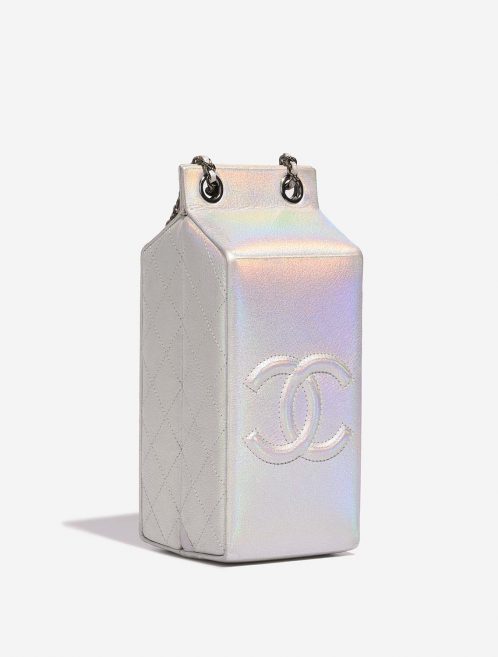 Chanel MilkCarton Silver Side Back | Sell your designer bag on Saclab.com