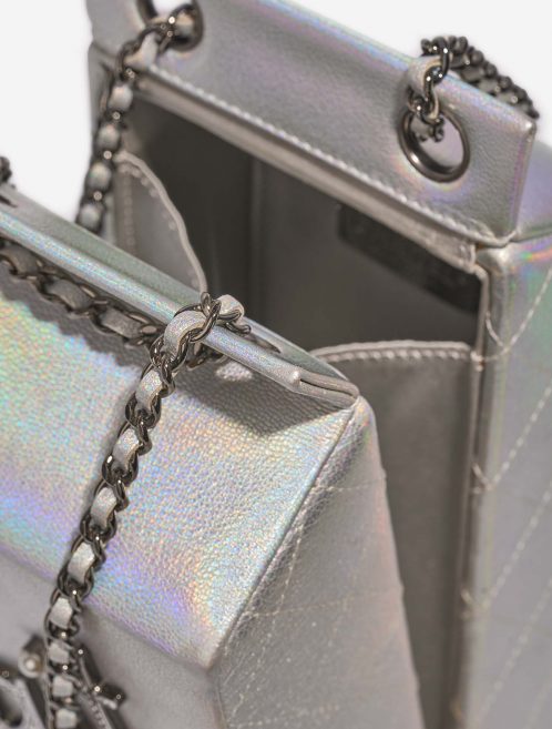 Chanel MilkCarton Silver Closing System  | Sell your designer bag on Saclab.com