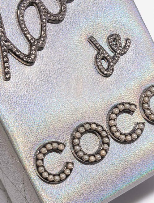 Chanel MilkCarton Silver signs of wear 1 | Sell your designer bag on Saclab.com