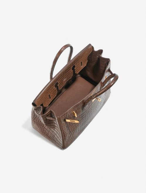 Hermès Birkin 35 MarronDInde Inside  | Sell your designer bag on Saclab.com