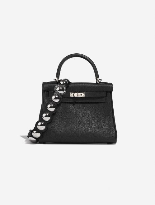 Hermès Strap Black-Silver Closing System  | Sell your designer bag on Saclab.com