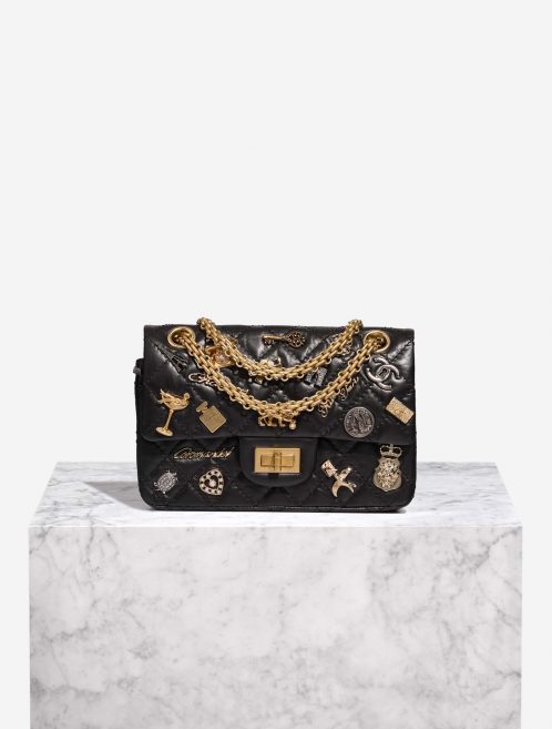 Chanel 255 225 Black Front  | Sell your designer bag on Saclab.com