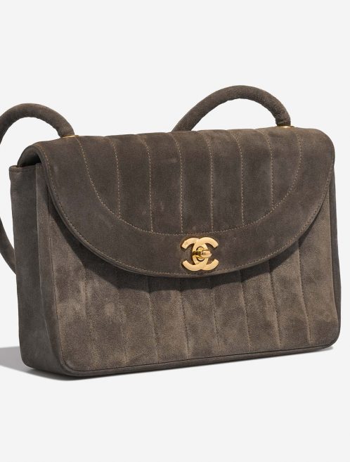 Chanel Diana Medium Taupe Side Front  | Sell your designer bag on Saclab.com