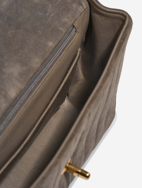 Chanel Diana Medium Taupe Inside  | Sell your designer bag on Saclab.com