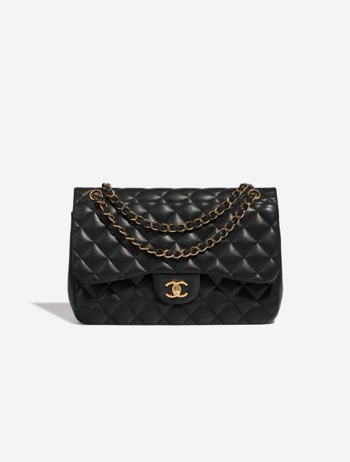 Chanel Timeless Jumbo Black Front  | Sell your designer bag on Saclab.com
