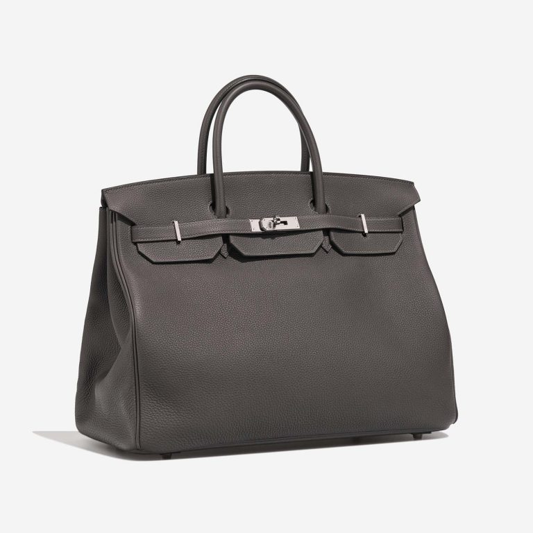 Hermès Birkin 40 GrisMeyer Side Front  | Sell your designer bag on Saclab.com