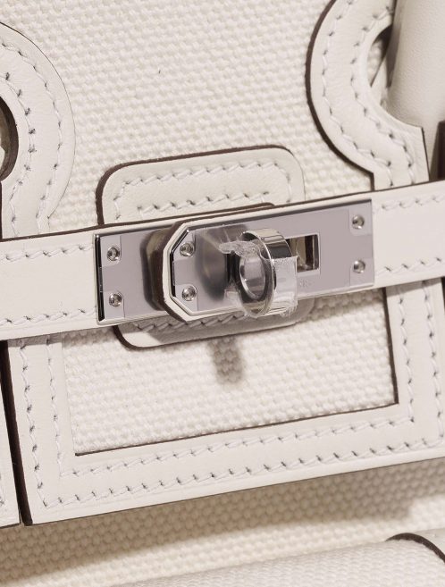 Hermès BirkinCargo 25 Nata Closing System  | Sell your designer bag on Saclab.com