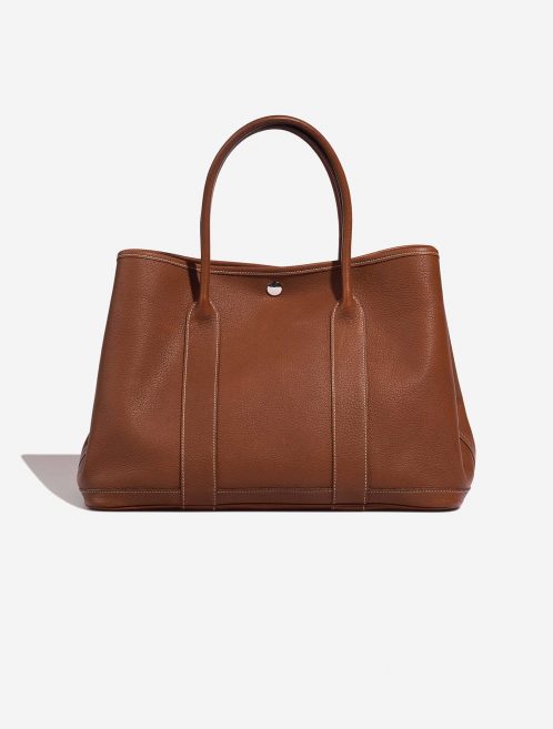 Hermès GardenParty 36 Fauve Front  | Sell your designer bag on Saclab.com